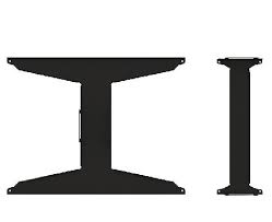 Btech BT8312-SP551/B 55 Screen Spacer for BT8312 (1215mm x 686mm)