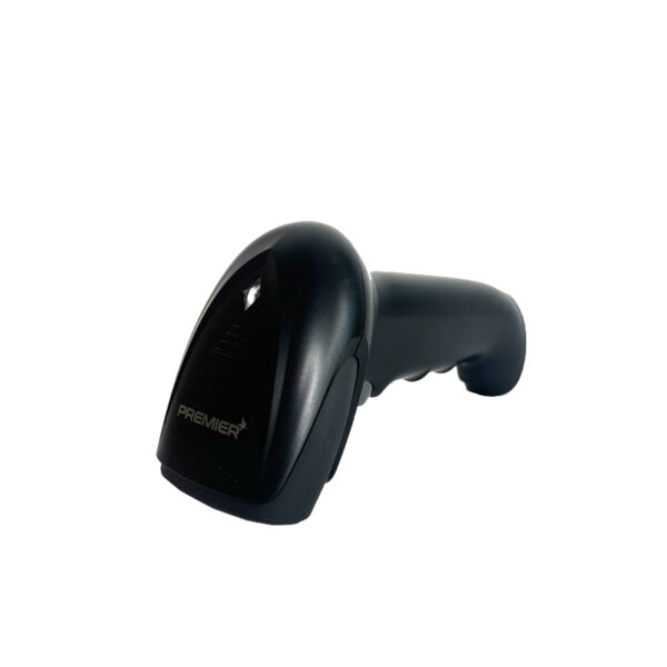 MS3-1D RF Lector de códigos de barras portátil Laser Negro