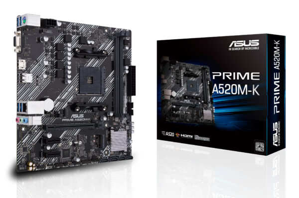 PRIME A520M-K AMD A520 Zócalo AM4 micro ATX
