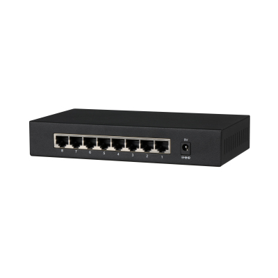 PFS3008-8GT switch No administrado L2 Gigabit Ethernet (10/100/1000) Negro