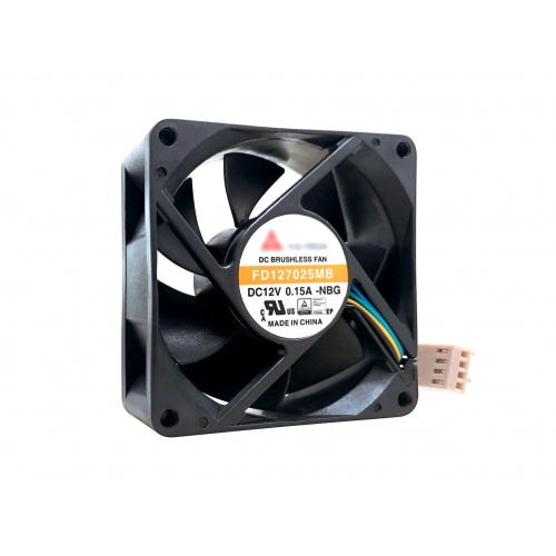 FAN-7CM-T01 sistema de refrigeración para ordenador Universal Ventilador Negro