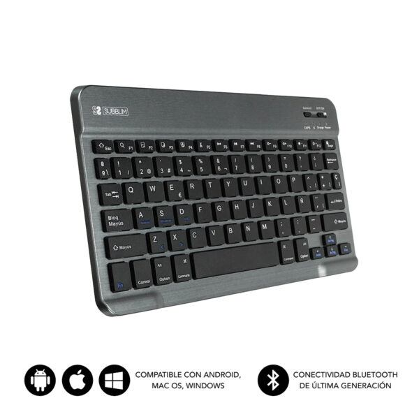 Teclado Bluetooth Smart BT Keyboard Grey