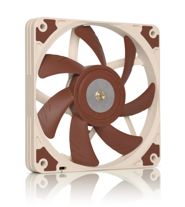 NF-A12x15 PWM Carcasa del ordenador Ventilador 12 cm Beige, Marrón