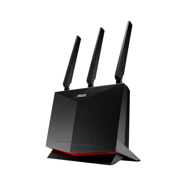 4G-AC86U router inalámbrico Gigabit Ethernet Doble banda (2,4 GHz / 5 GHz) Negro