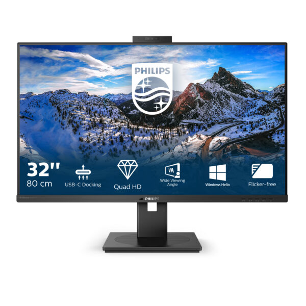 P Line 326P1H/00 pantalla para PC 80 cm (31.5") 2560 x 1440 Pixeles Quad HD LED Negro