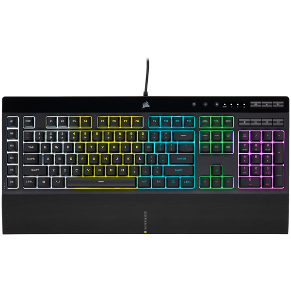 K55 RGB PRO teclado Juego USB QWERTY Español Negro