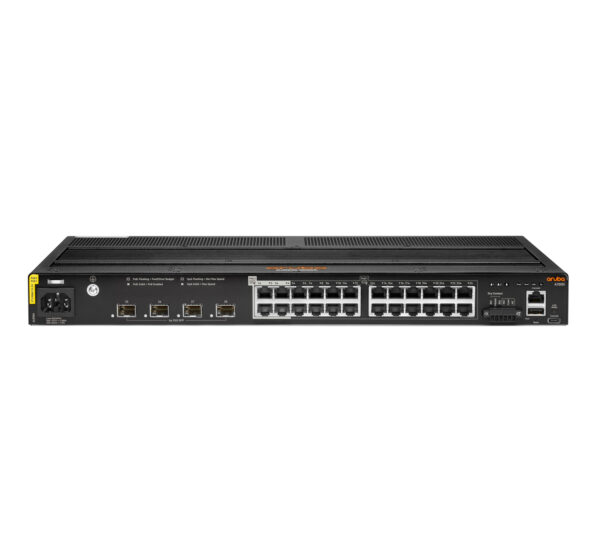 Aruba Networking Aruba 4100i Gestionado L2 Gigabit Ethernet (10/100/1000) Energía sobre Ethernet (PoE) 1U Negro