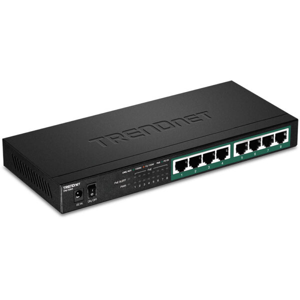 TPE-TG84 switch No administrado Gigabit Ethernet (10/100/1000) Energía sobre Ethernet (PoE) Negro