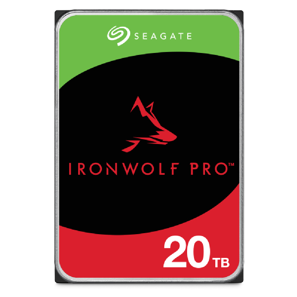 IronWolf Pro ST20000NT001 disco duro interno 20 TB 7200 RPM 256 MB 3.5"