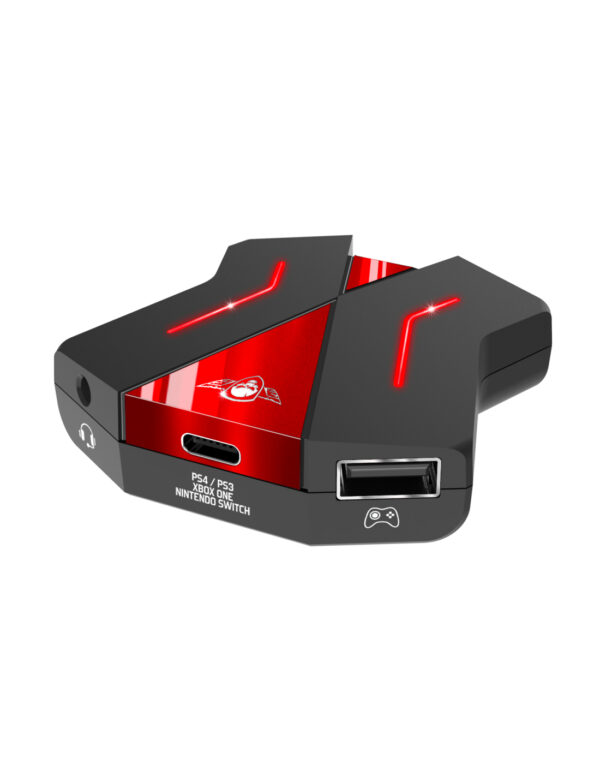 Crossgame 2 USB 2.0 Type-C Negro, Rojo