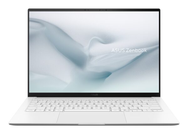 Zenbook S14 OLED UX5406AA-SU248W Copilot+ PC - Ordenador Portátil 14" 3K 120Hz (Intel Core Ultra 9 386H, 32GB RAM, 1TB SSD, Graphics, Windows 11 Home) Blanco Escandinavo - Teclado QWERTY español