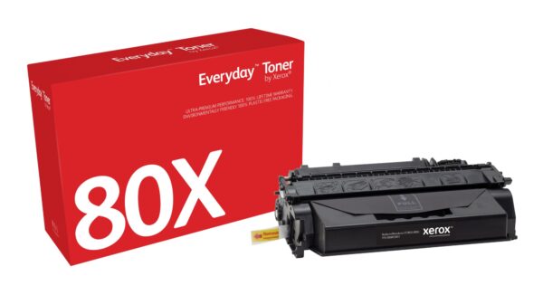 Everyday Toner EverydayNegro di Xerox compatibile con HP 80X (CF280X), Capacidad alta