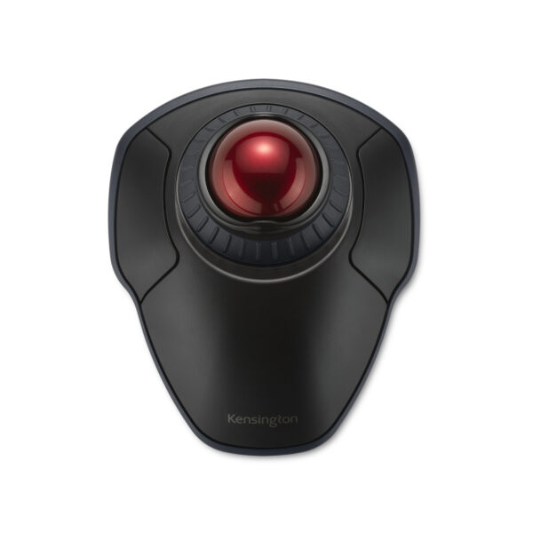Trackball inalámbrico Orbit con anillo de desplazamiento: negro
