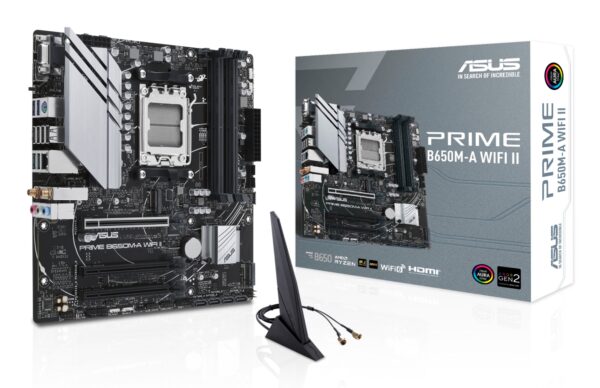 PRIME B650M-A WIFI II AMD B650 Zócalo AM5 micro ATX