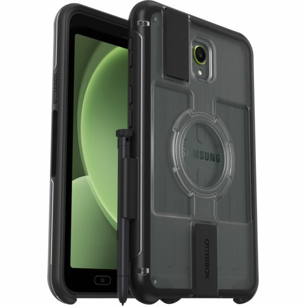 Universe Series Case para Galaxy Tab Active 5, transparente/negro