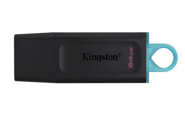 DataTraveler Unidad Flash USB 3.2 Exodia - Negro + turquesa - 2 unidades