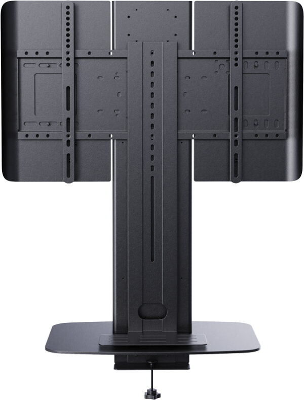 VFM-DSXP soporte para monitor 165,1 cm (65") Escritorio Negro