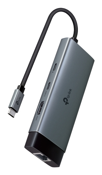UH6120C hub de interfaz USB Tipo C Gris