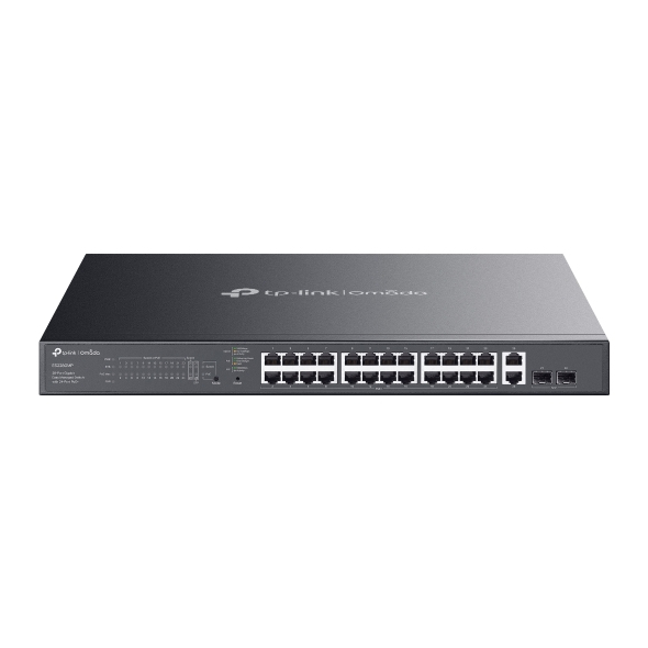 Omada ES228GMP switch Gestionado L2 Gigabit Ethernet (10/100/1000) Energía sobre Ethernet (PoE) Negro