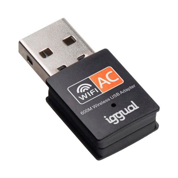 Adaptador Wifi USB 600 Mbps dual 2.4G-5G