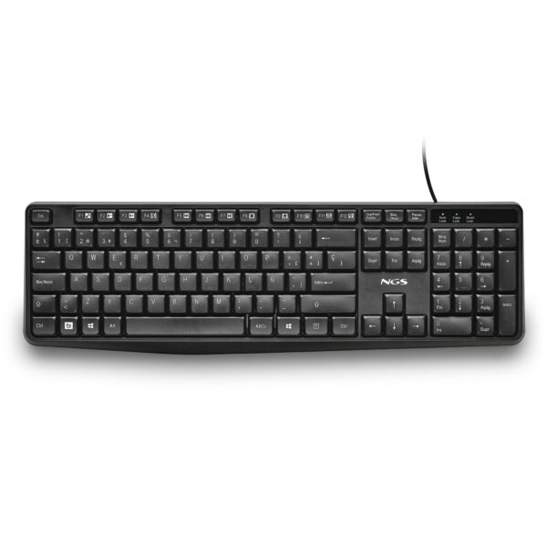 FUNKY V4 (QUERTY, ES) teclado Hogar / Oficina USB QWERTY Español Negro