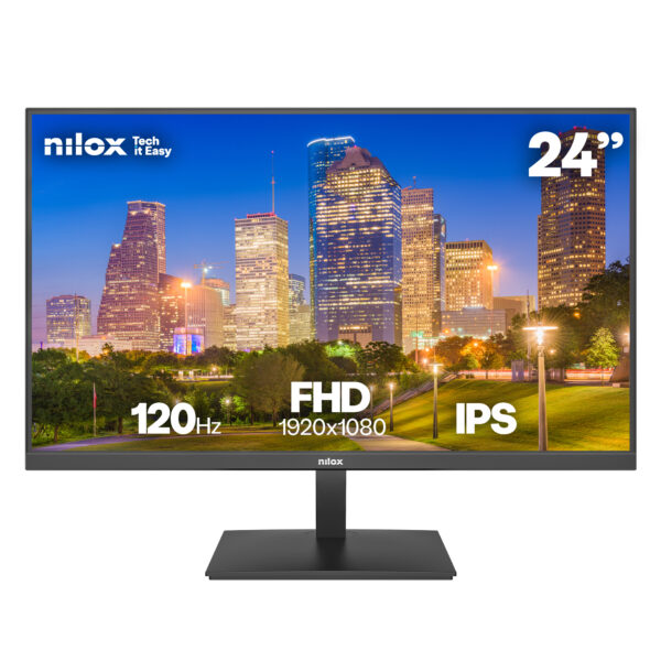 MONITOR 24 IPS 120 HZ HDMI Y DP pantalla para PC 61 cm (24") 1920 x 1080 Pixeles Full HD Negro