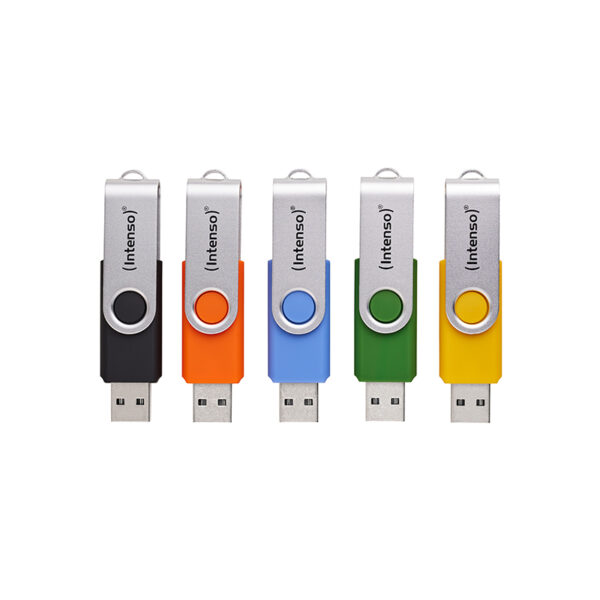 5 x Memoria USB Office Line, 64 GB, USB-A, 3.2 Gen 1x1, colores surtidos