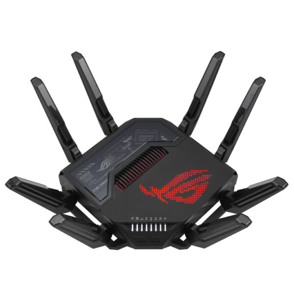 ROG Rapture GT-BE98 router inalámbrico 10 Gigabit Ethernet Quad-band (2.4 GHz / 5 GHz-1 / 5 GHz-2 / 6 GHz) Negro