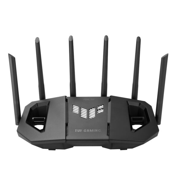 90IG0A30-MO9C00 router inalámbrico 2.5 Gigabit Ethernet Tribanda (2.4 GHz / 5 GHz / 6 GHz) Negro