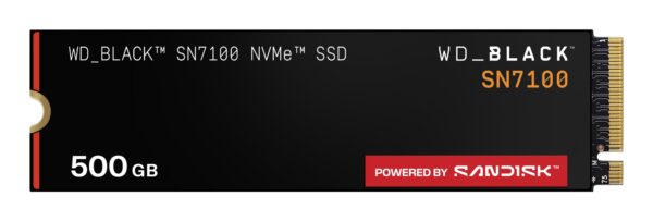 Black WD_BLACK SN7100 NVMe 500 GB M.2 PCI Express 4.0