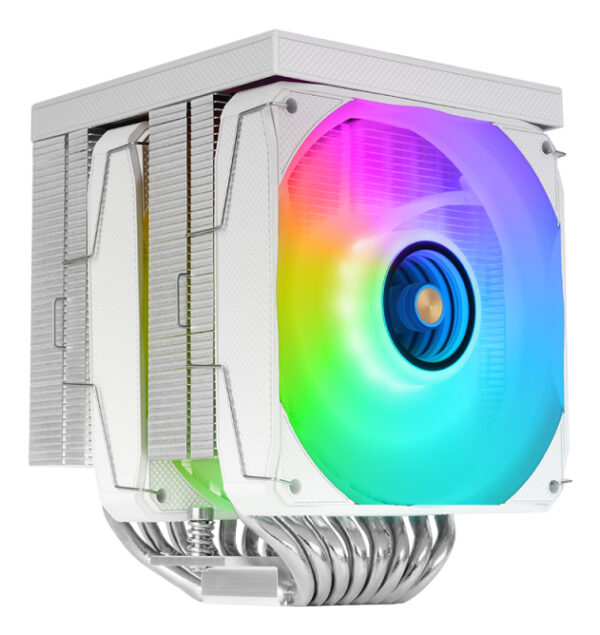 MCPU-LCDPROW Procesador Refrigerador de aire 12 cm Blanco 1 pieza(s)