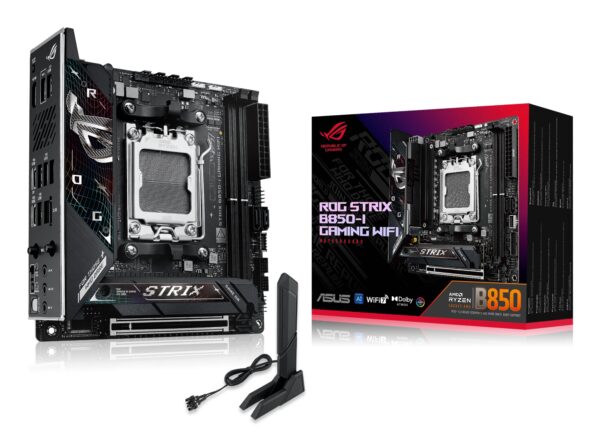 ROG STRIX B850-I GAMING WIFI AMD B850 Zócalo AM5 mini ITX