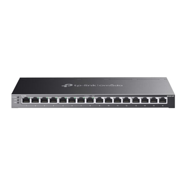 Omada SG2016P switch Gestionado L2/L2+ Gigabit Ethernet (10/100/1000) Energía sobre Ethernet (PoE) Negro