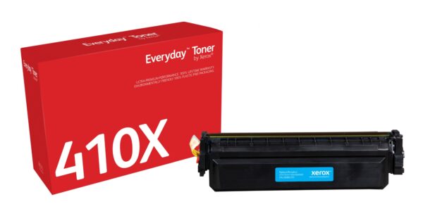 Everyday Toner EverydayCian di Xerox compatibile con HP 410X (CF411X), Capacidad alta