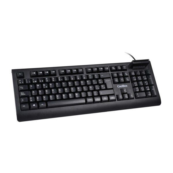 TECLADO CON LECTOR DNIE V4