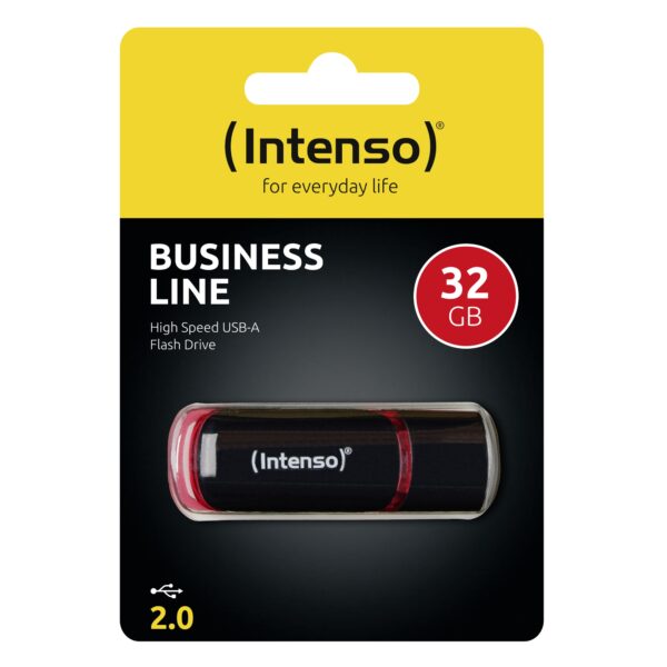 32GB USB2.0 unidad flash USB USB tipo A 2.0 Negro, Rojo