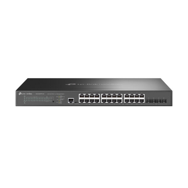 Omada SG3428XPP-M2 switch Gestionado L2+ 2.5G Ethernet (100/1000/2500) Energía sobre Ethernet (PoE) 1U Negro
