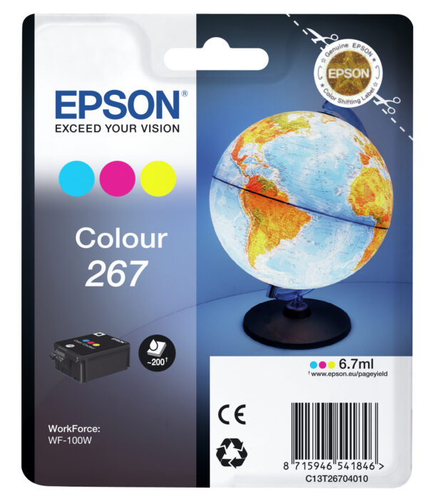 Globe Singlepack Colour 267 ink cartridge