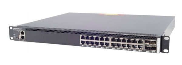 RackSwitch G7028 Gestionado L2 Gigabit Ethernet (10/100/1000) 1U Negro
