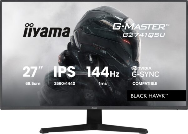 G-MASTER G2741QSU-B1 pantalla para PC 68,6 cm (27") 2560 x 1440 Pixeles 4K Ultra HD QLED Negro
