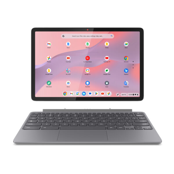 Chromebook Duet 11M889 MediaTek Kompanio 838 27,8 cm (10.9") Pantalla táctil WUXGA 8 GB LPDDR4x-SDRAM 128 GB eMMC Wi-Fi 6 (802.11ax) ChromeOS Español Gris