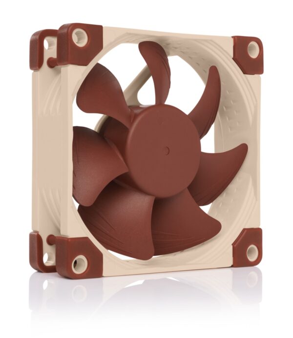 NF-A8 PWM sistema de refrigeración para ordenador Carcasa del ordenador Ventilador 8 cm Beige, Marrón