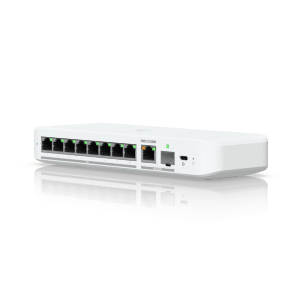 UniFi Flex 2.5G Gestionado L2 2.5G Ethernet (100/1000/2500) Montaje en pared/escritorio Blanco