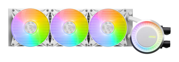 MAG Coreliquid E360 White Placa base, Procesador Kit de refrigeración líquida 12 cm Blanco