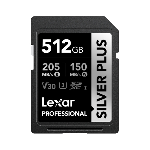 Professional SILVER PLUS 512 GB SDXC UHS-I
