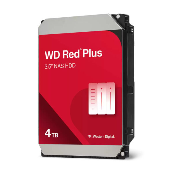 Red Plus WD40EFZZ disco duro interno 4 TB 5400 RPM 128 MB 3.5" Serial ATA III