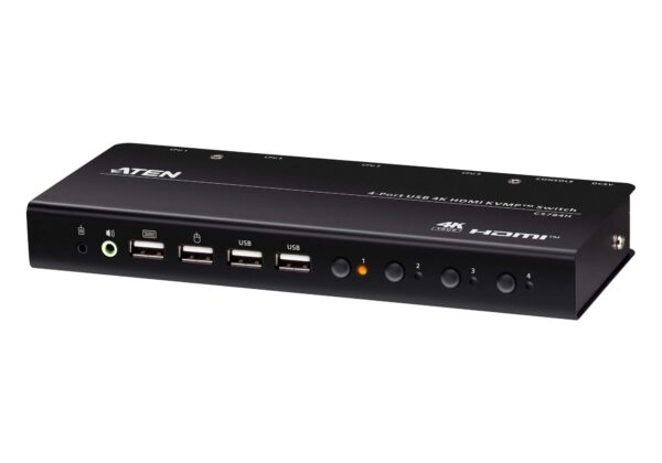 CS784H interruptor KVM Negro