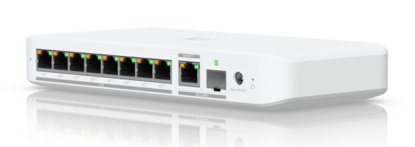 UniFi Flex 2.5G PoE Gestionado L2 2.5G Ethernet (100/1000/2500) Energía sobre Ethernet (PoE) Montaje en pared/escritorio Blanco