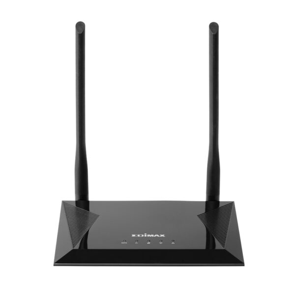 N300 router inalámbrico Ethernet rápido Banda única (2,4 GHz) Negro
