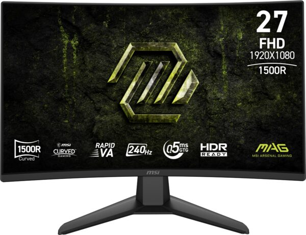MAG 274CF X24 pantalla para PC 68,6 cm (27") 1920 x 1080 Pixeles Full HD Negro